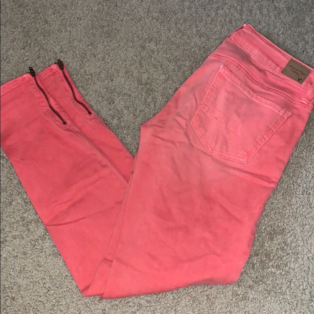 Salmon Colored Jegging